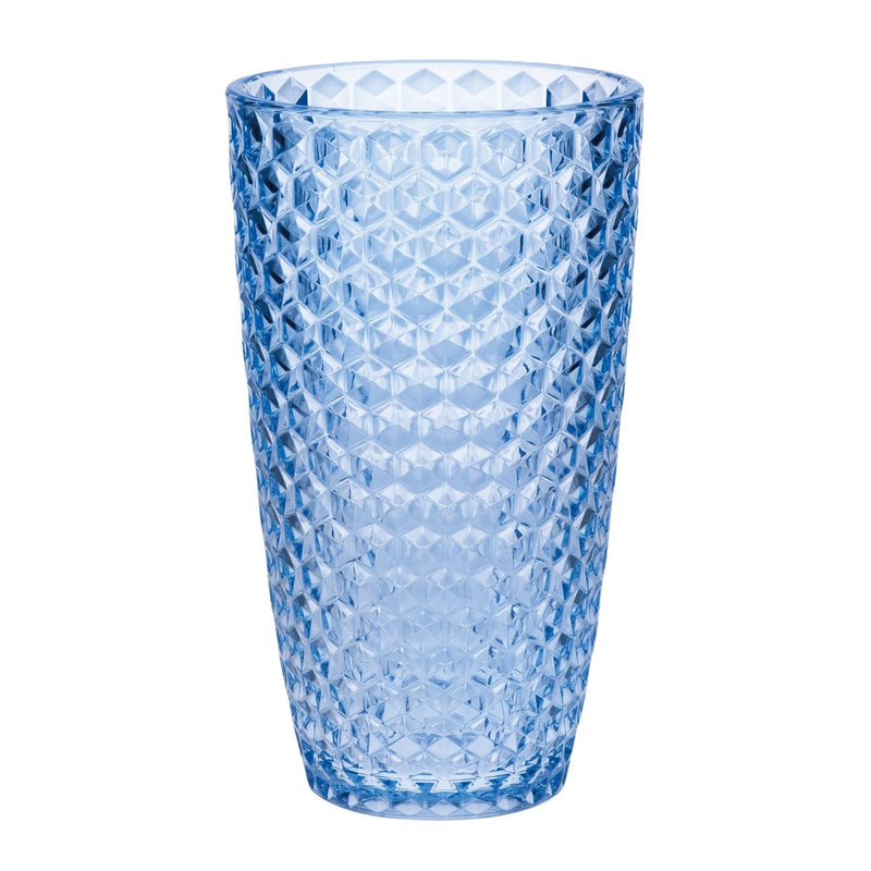 Leading Ware Diamond Cut Acrylic Drinking Glasses (Set of 4) by HouseOfZazla