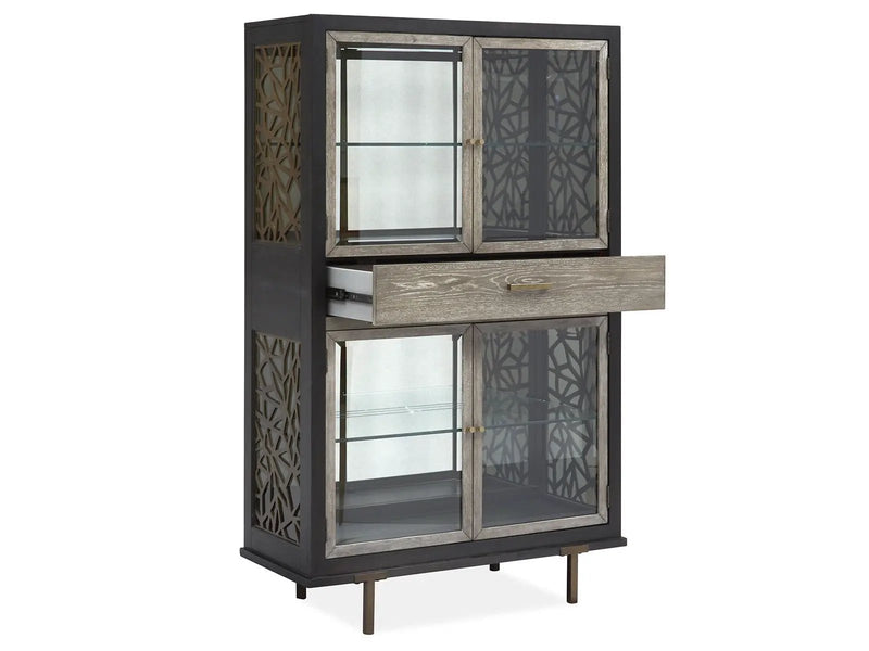 Ryker - Display Cabinet - Homestead Brown, photo 4 of 7