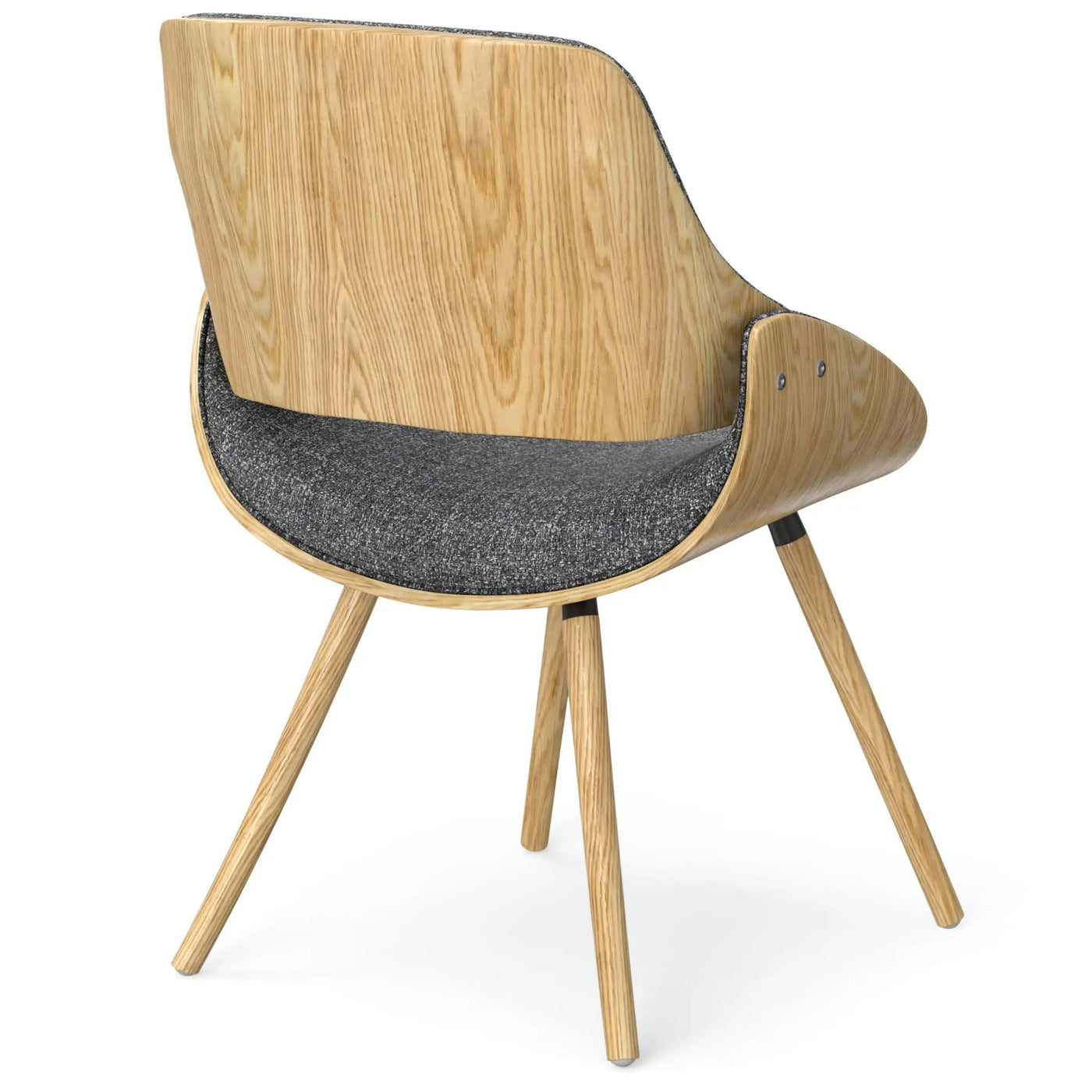 Malden - Bentwood Dining Chair With Wood Back by HouseOfZazla