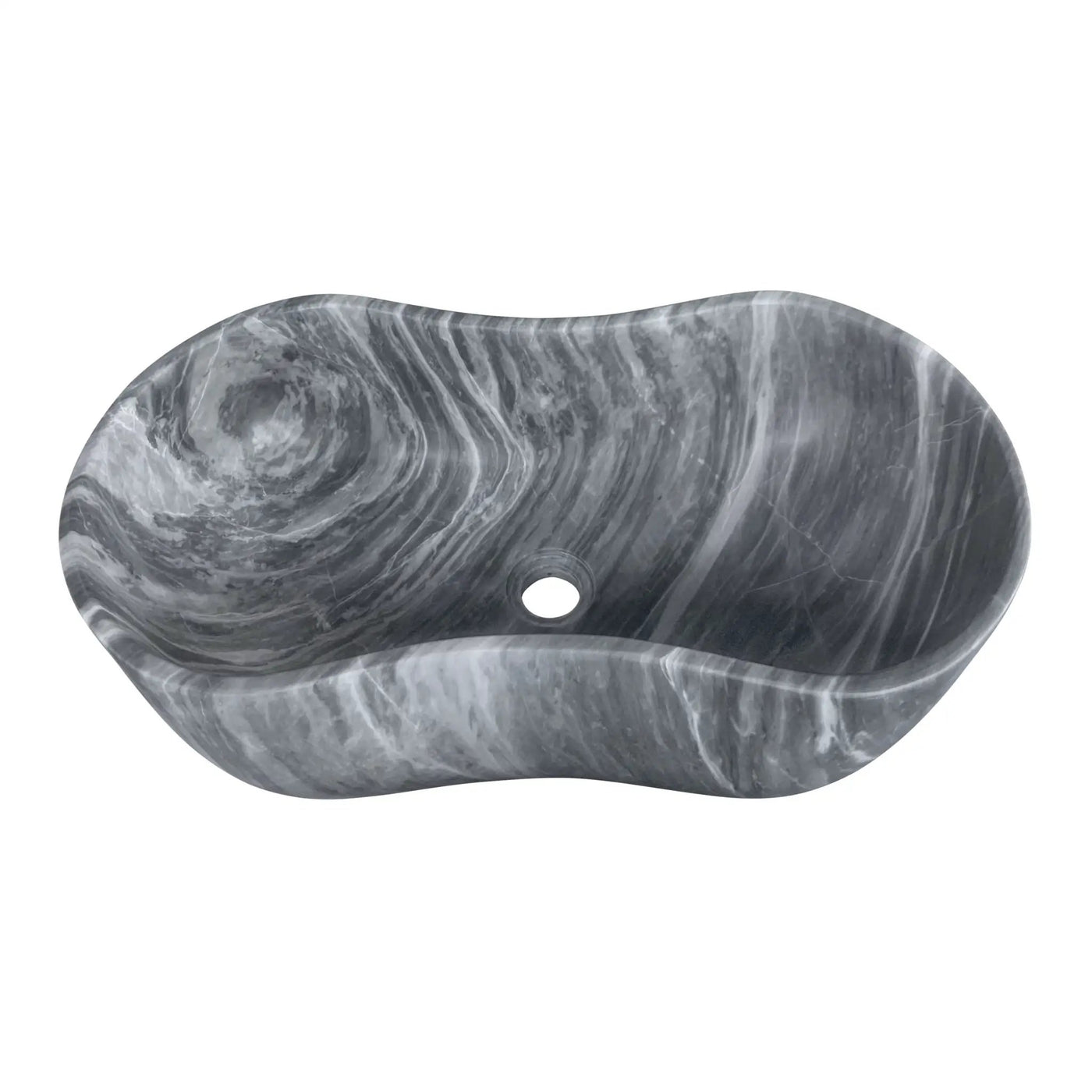 Bathroom Vessel Sink With Wavy Design by HouseOfZazla