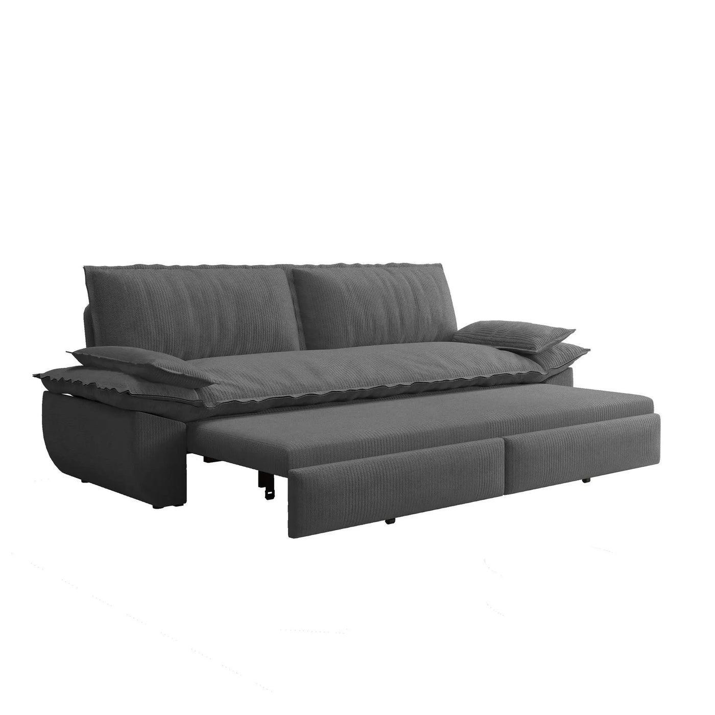 Queen Pull Out Bed, 3 In 1 Convertible Sleeper Sofa by HouseOfZazla