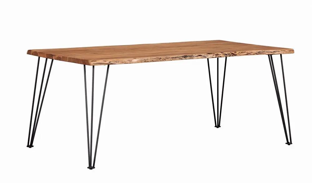 Sherman 71-inch Live Edge Dining Table Natural Acacia by Unique Piece Furniture
