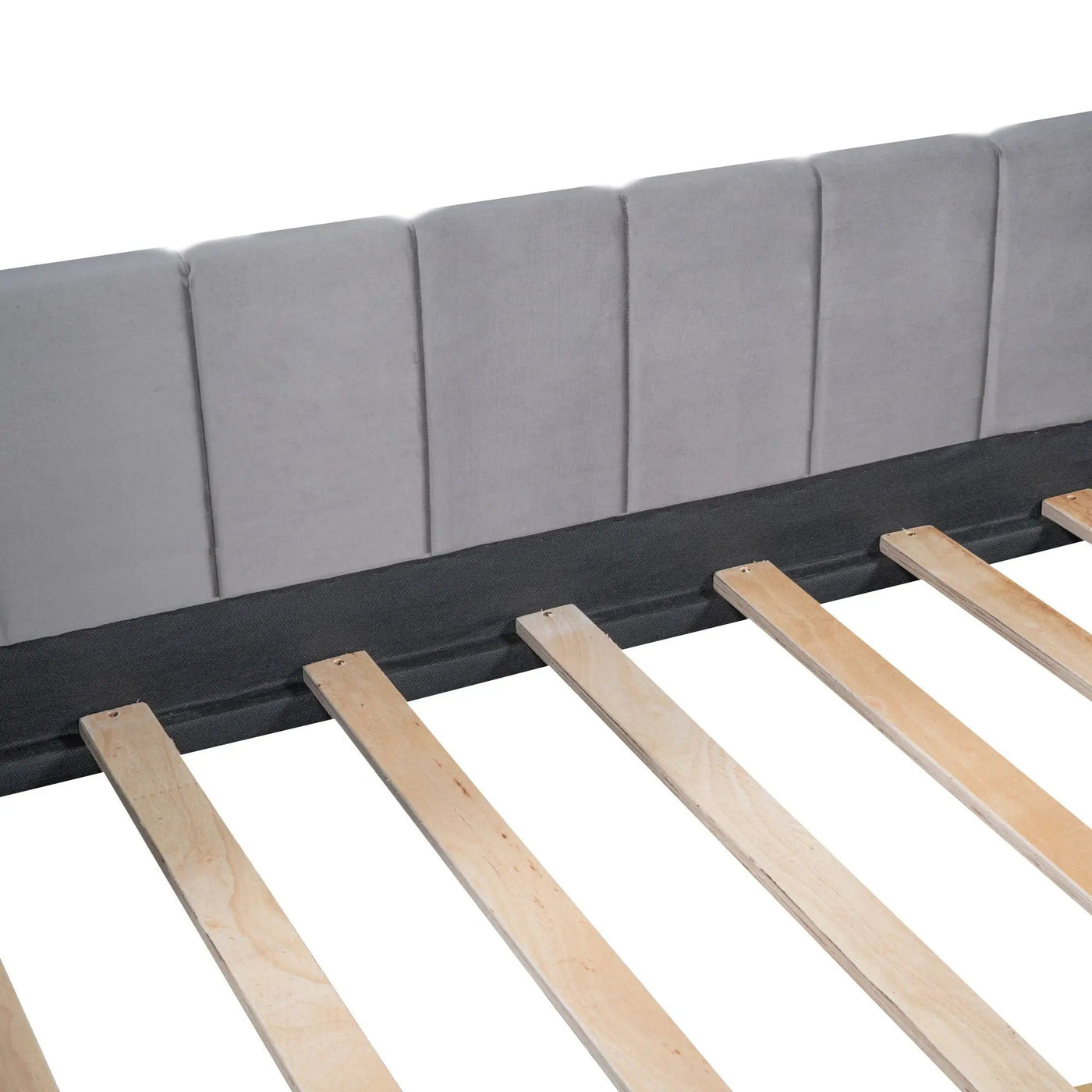 Upholstered Daybed With Ergonomic Design Backrest by HouseOfZazla