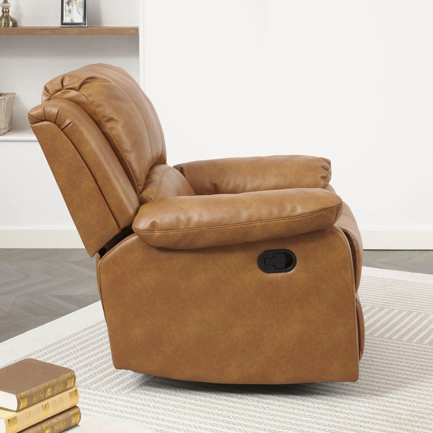 Charlotte - Glider Recliner With Classic Style by HouseOfZazla