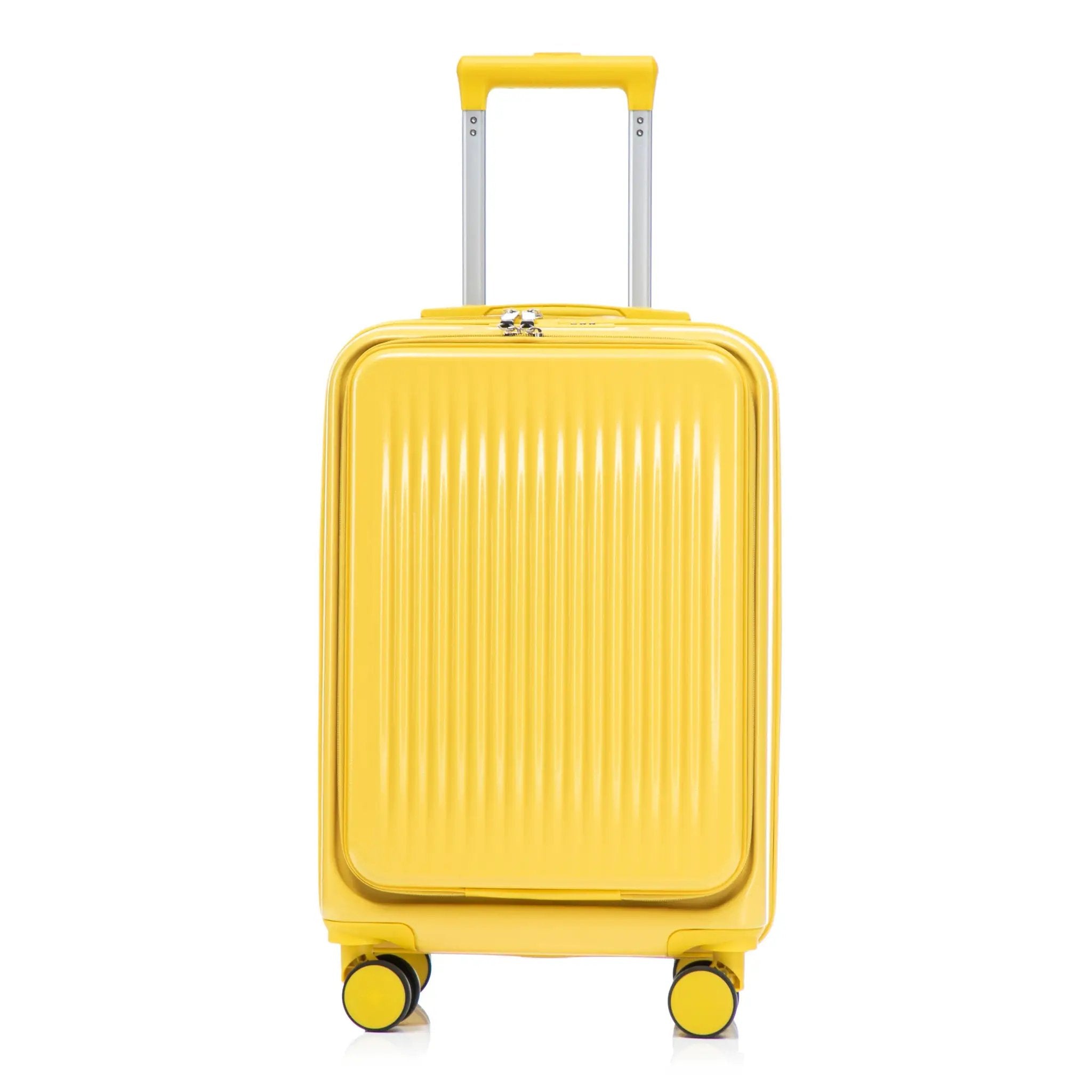 14'/20' 2-Piece ABS Spinner Wheel Luggage Set with Combination Lock by HouseOfZazla