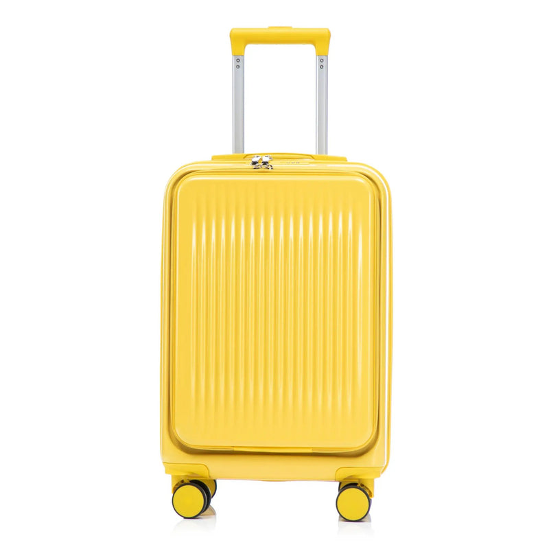 14'/20' 2-Piece ABS Spinner Wheel Luggage Set with Combination Lock by HouseOfZazla