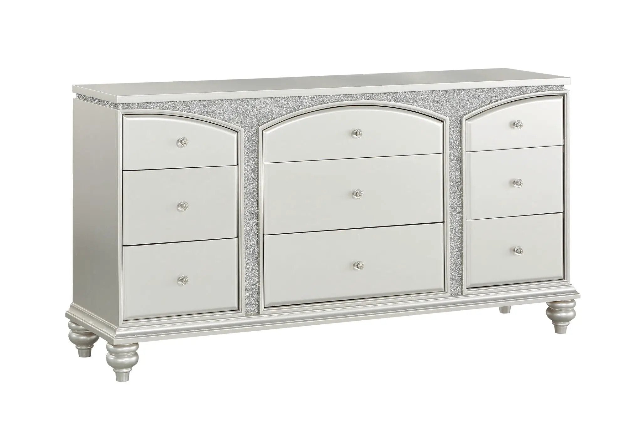 Maverick - Dresser - Silver by Unique Piece Furniture