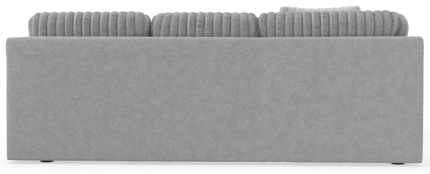 Logan - Upholstered Sectional With Comfort Coil Seating And Accent Pillows Included by Unique Piece Furniture