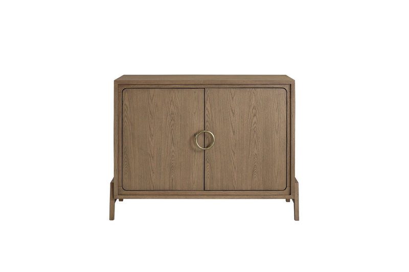 Light Brown 2 Door Server with Ample Storage - Modern Buffet