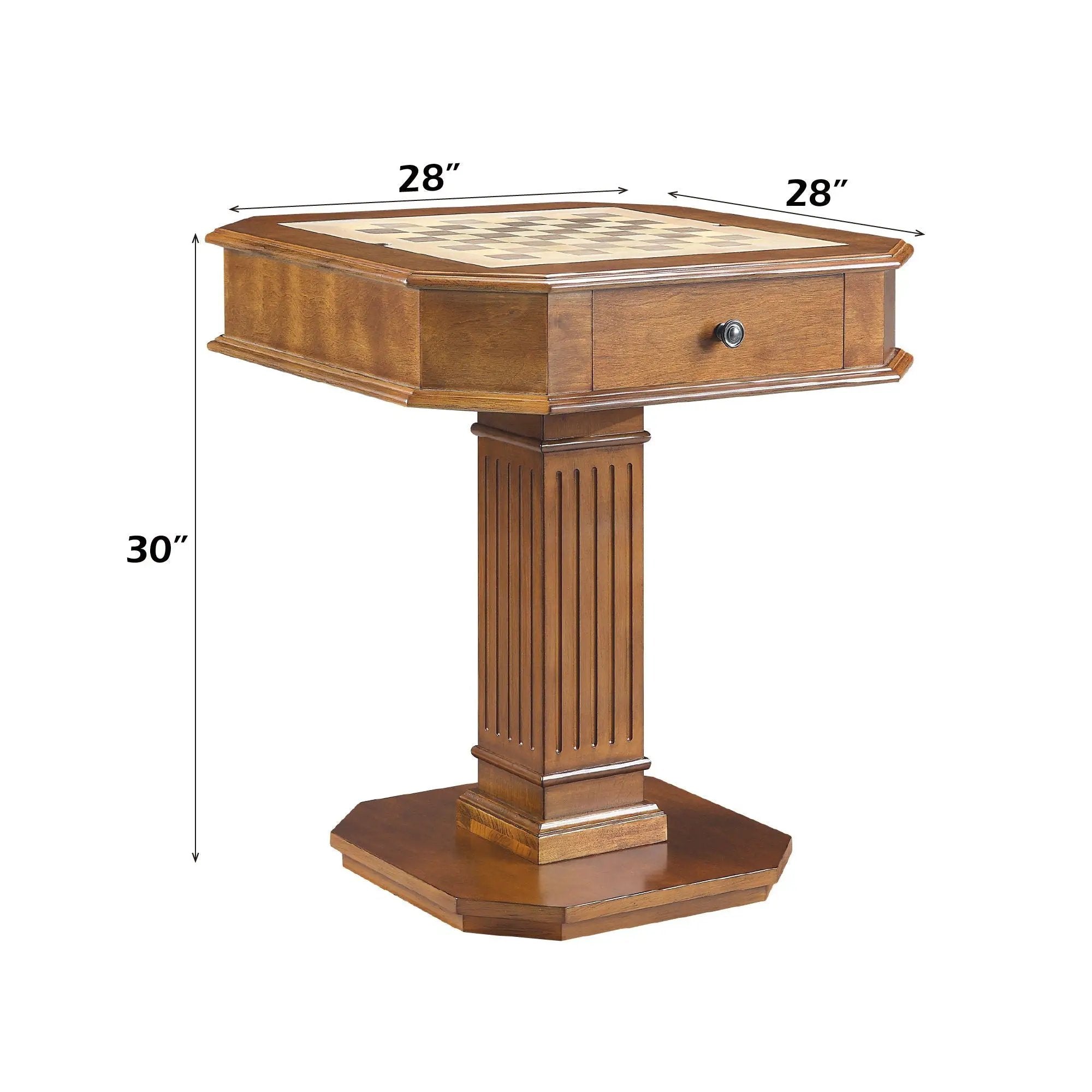 Galini Game Table - Walnut by HouseOfZazla