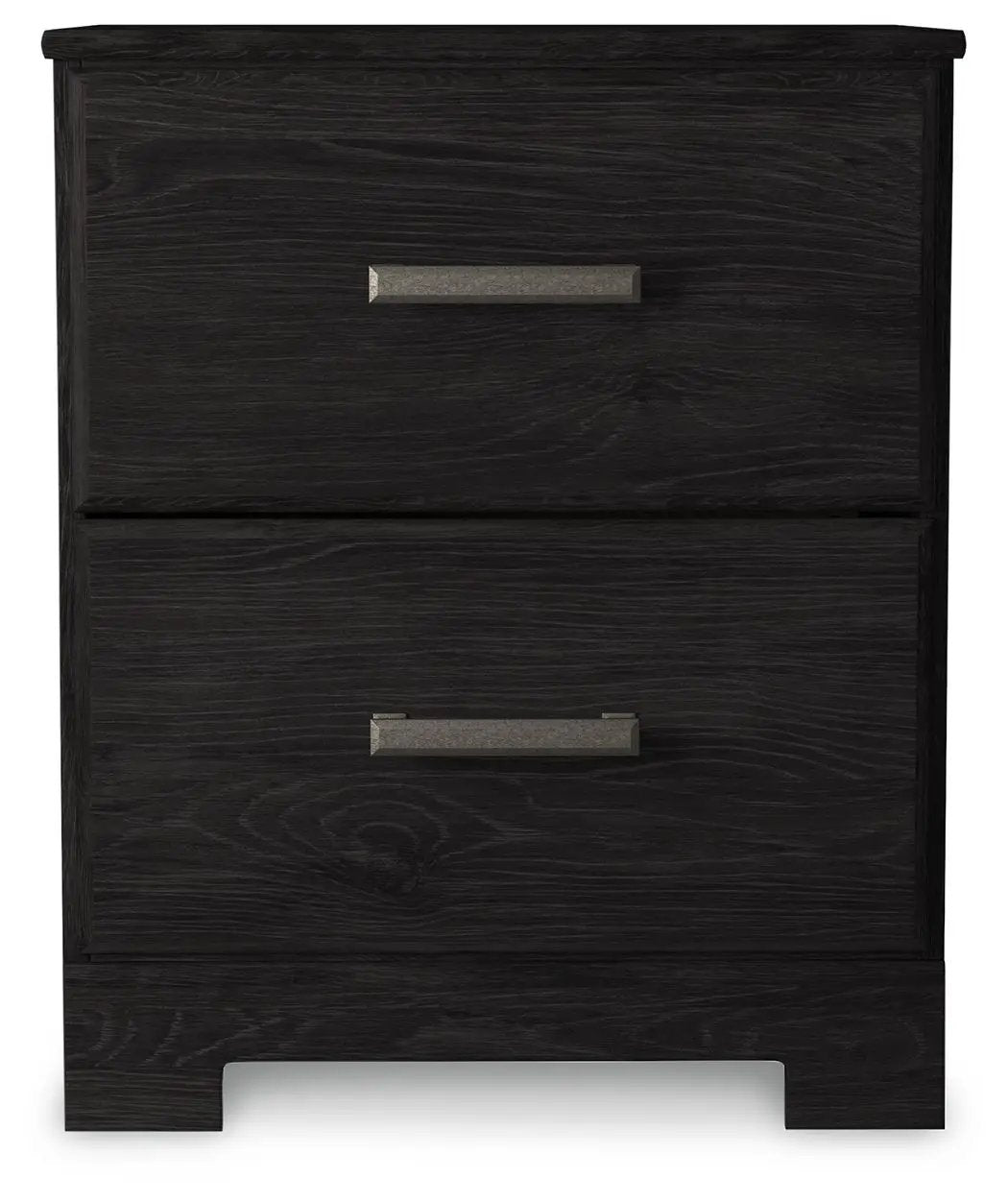 Belachime - Two Drawer Night Stand - Charcoal by Unique Piece Furniture