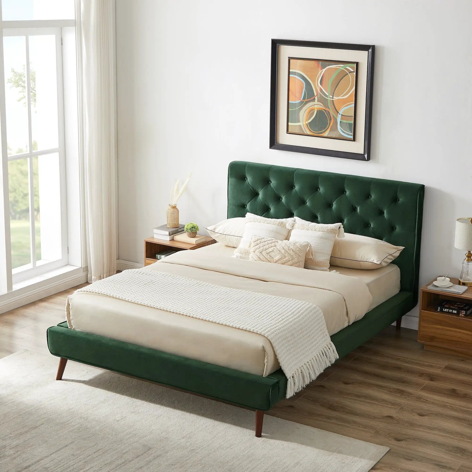 Dillon - Mid-Century Modern Platform Bed by Unique Piece Furniture