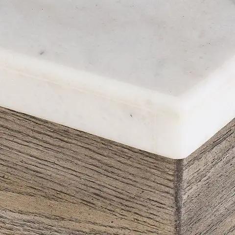 Loyaska - Sofa Table - Brown / Ivory by Unique Piece Furniture