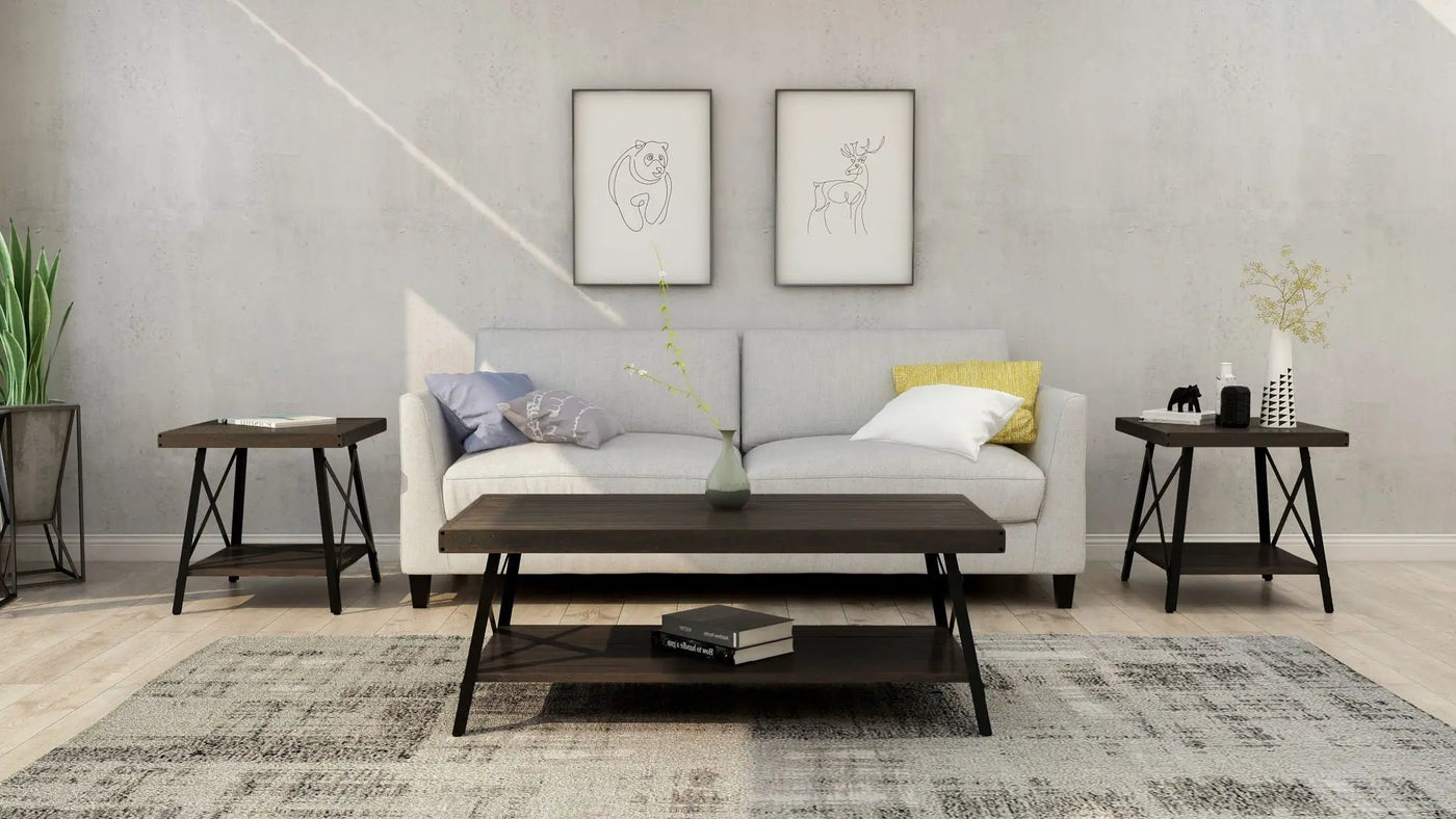 Modern Rustic Style Coffee Table by HouseOfZazla