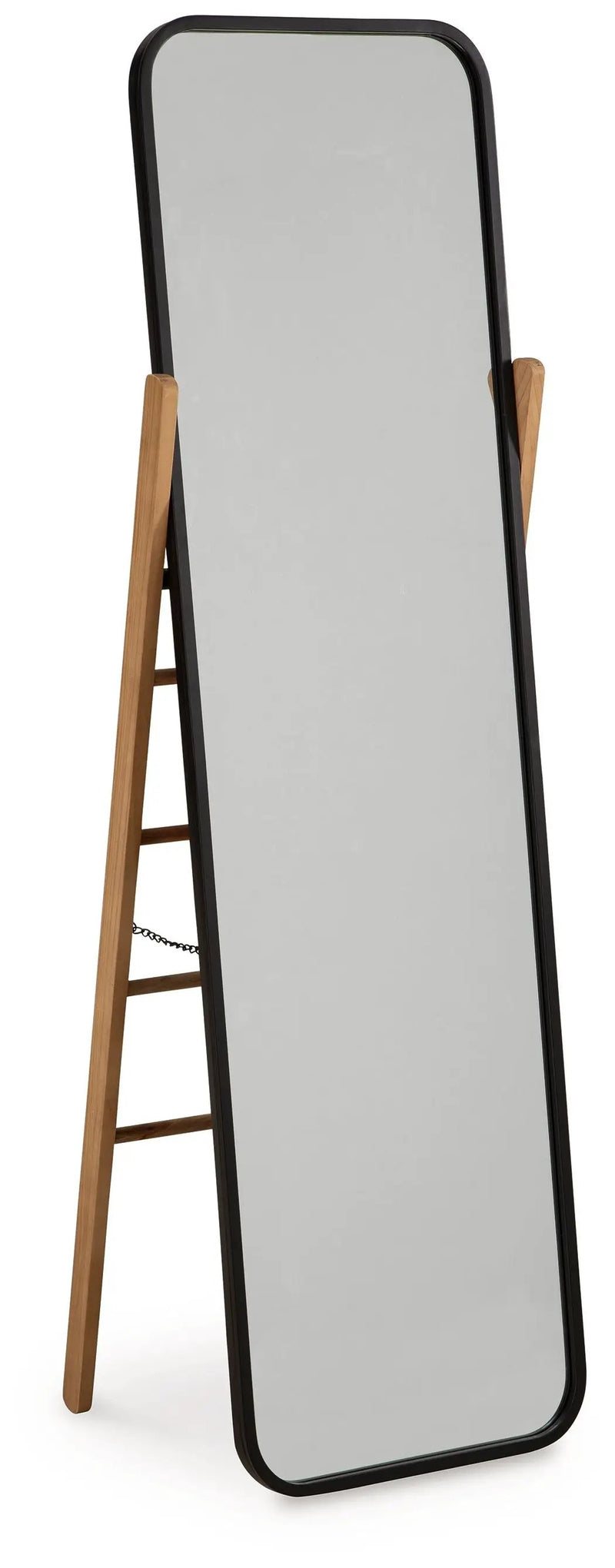 Bronick - Floor Mirror - Black / Brown by Unique Piece Furniture
