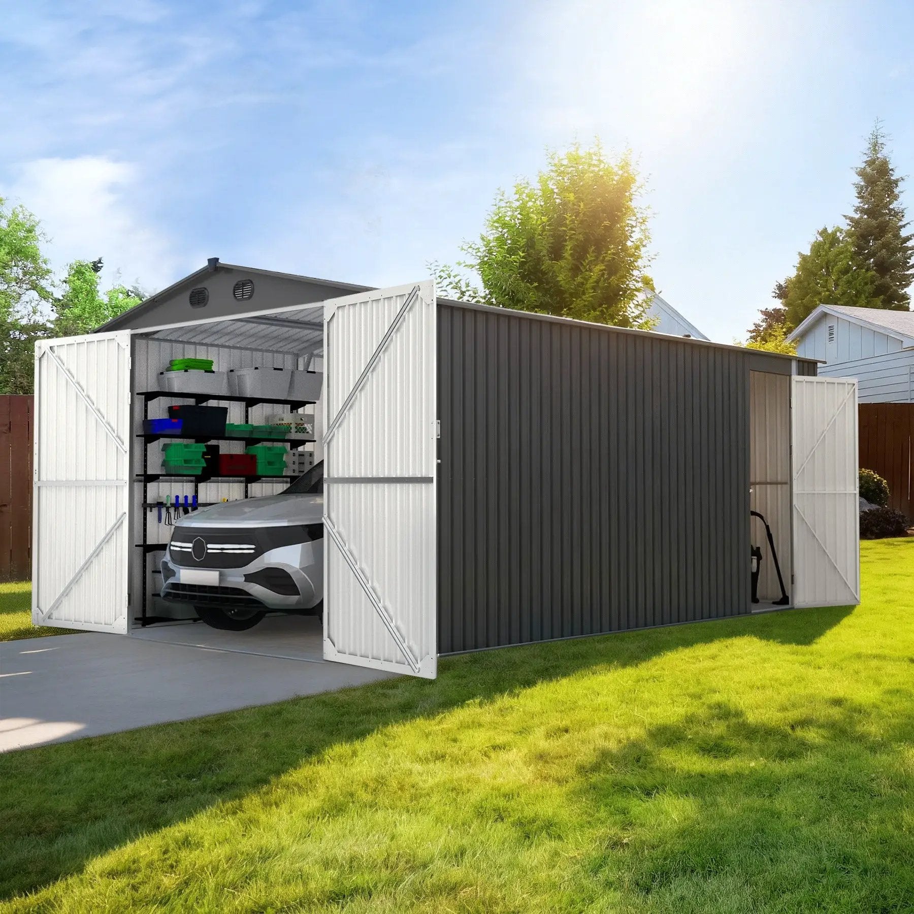 Outdoor Storage Shed 20x13 FT by HouseOfZazla