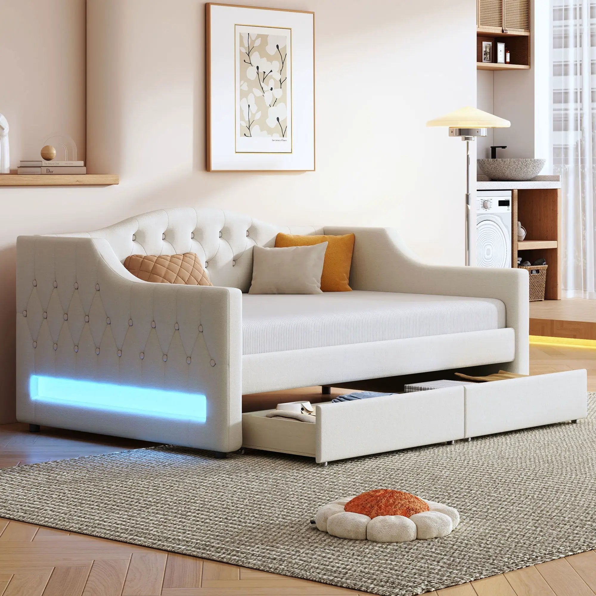 Daybed With LED Belt by Unique Piece Furniture