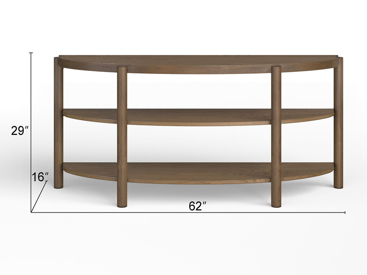 Hadleigh - Demilune Sofa Table, photo 5 of 10