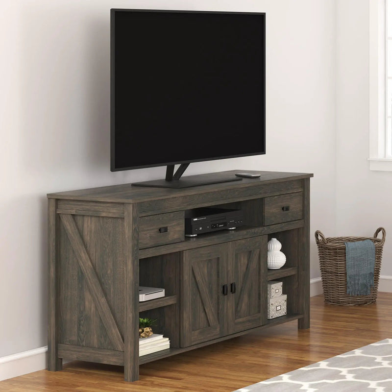 Farmington - TV Stand For TVs Up To 60" - Oak by HouseOfZazla
