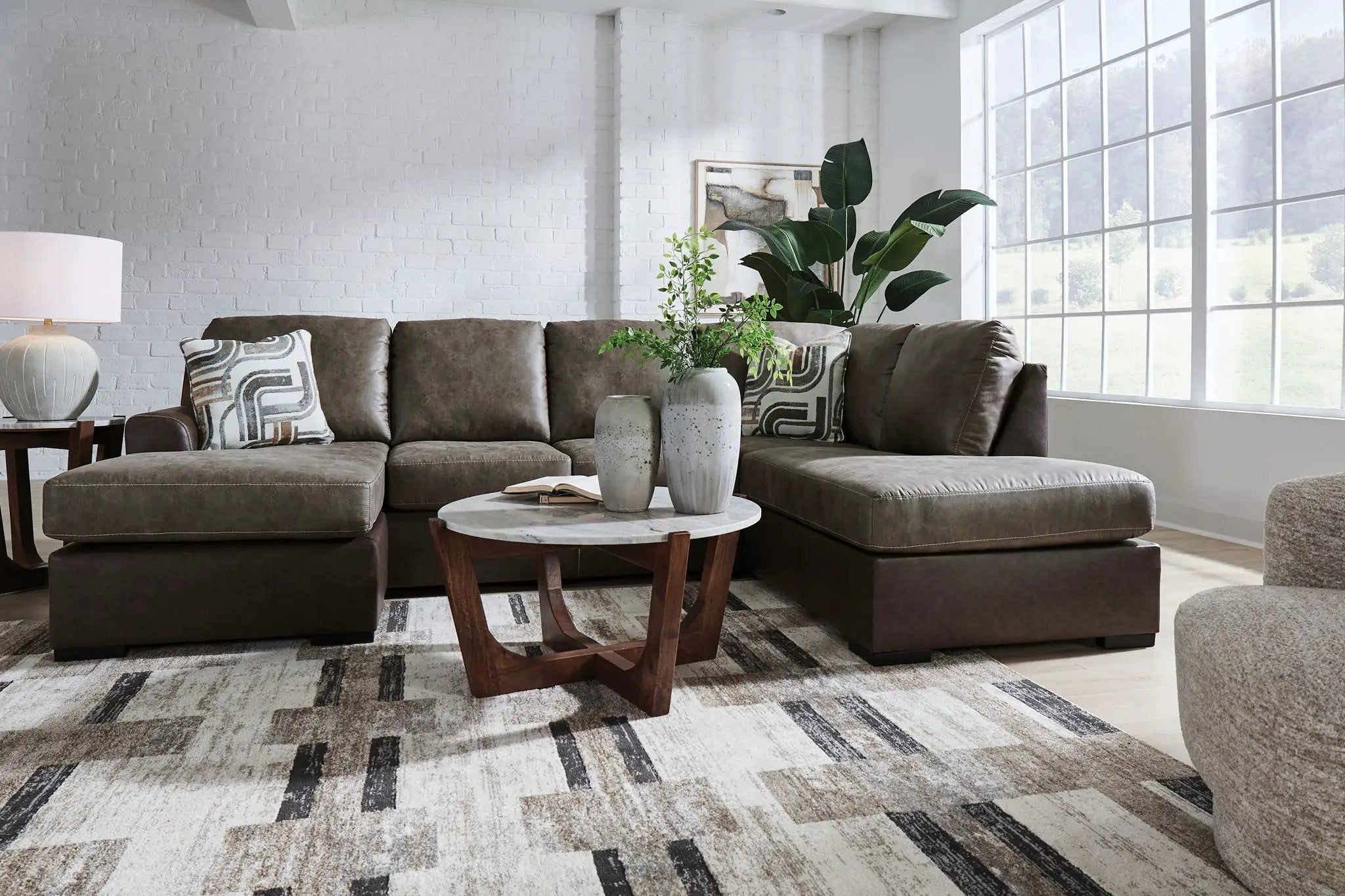 Castille Way - Sectional by Unique Piece Furniture