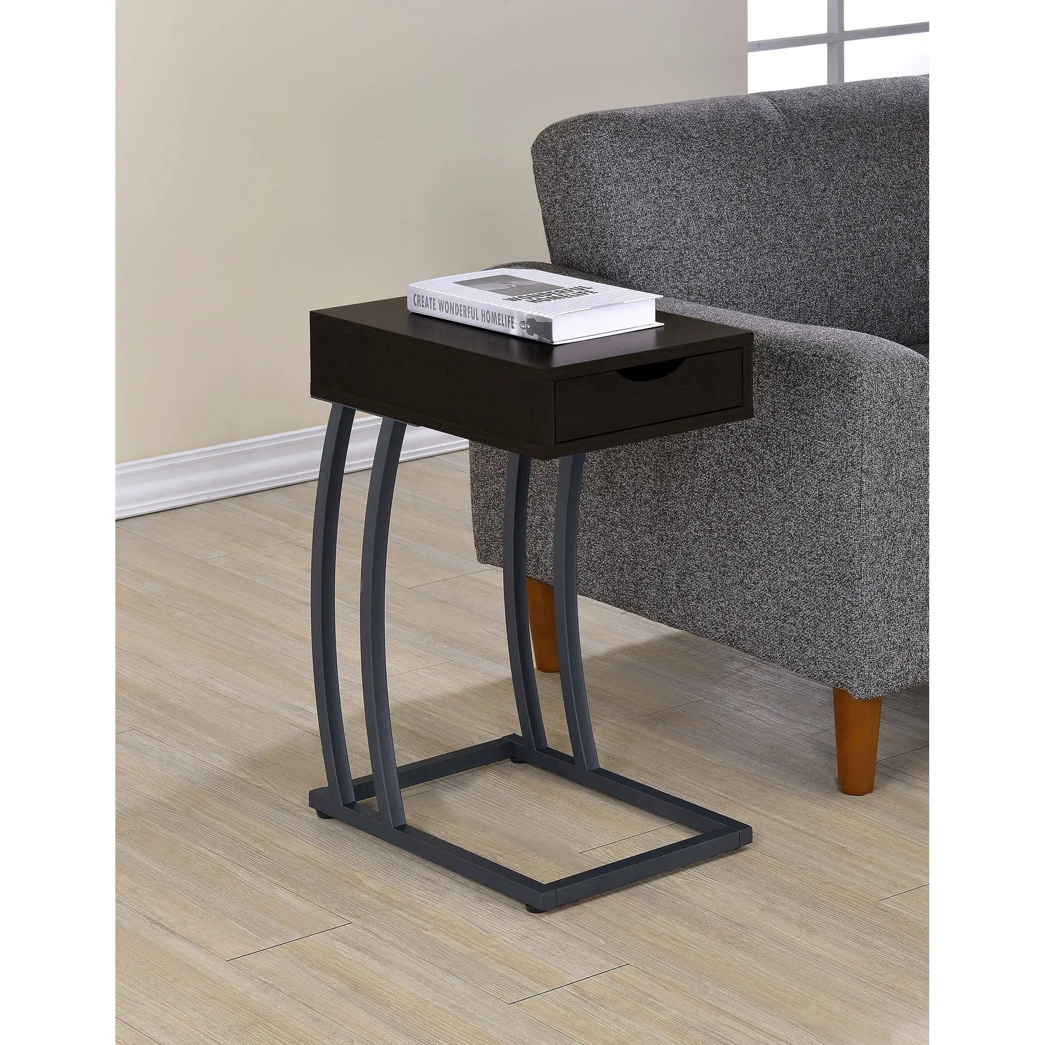 Hi-Tech Accent Table With USB Ports by HouseOfZazla
