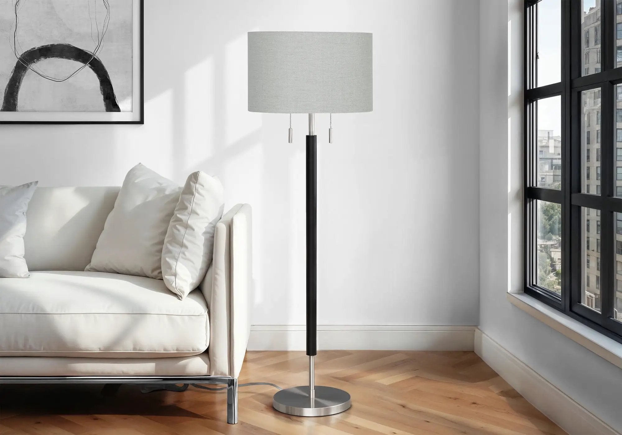 Floor Lamp Lighting - Black by HouseOfZazla