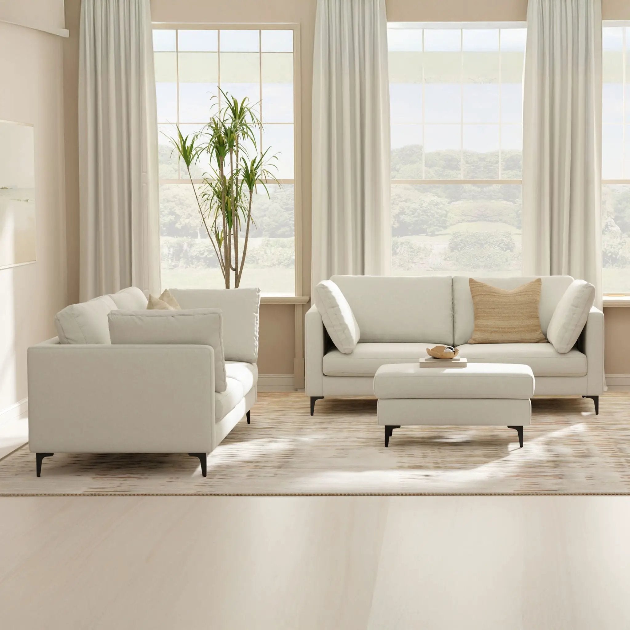 Ava - Mid Century Sofa, Upholstered by Unique Piece Furniture