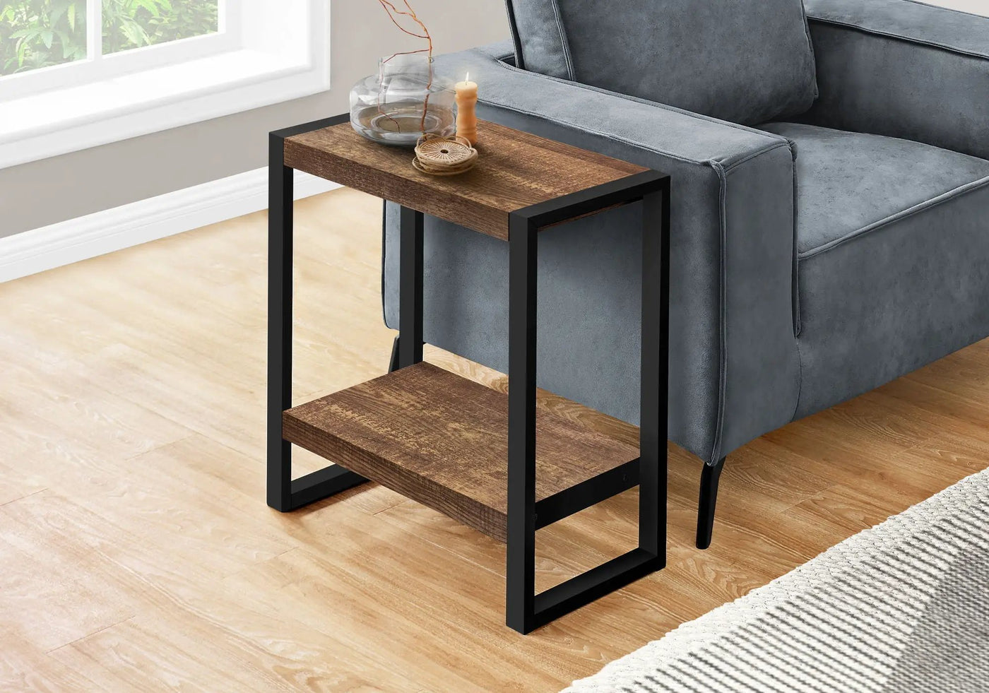 Accent Table, Side Industrial Flexible Placement by HouseOfZazla