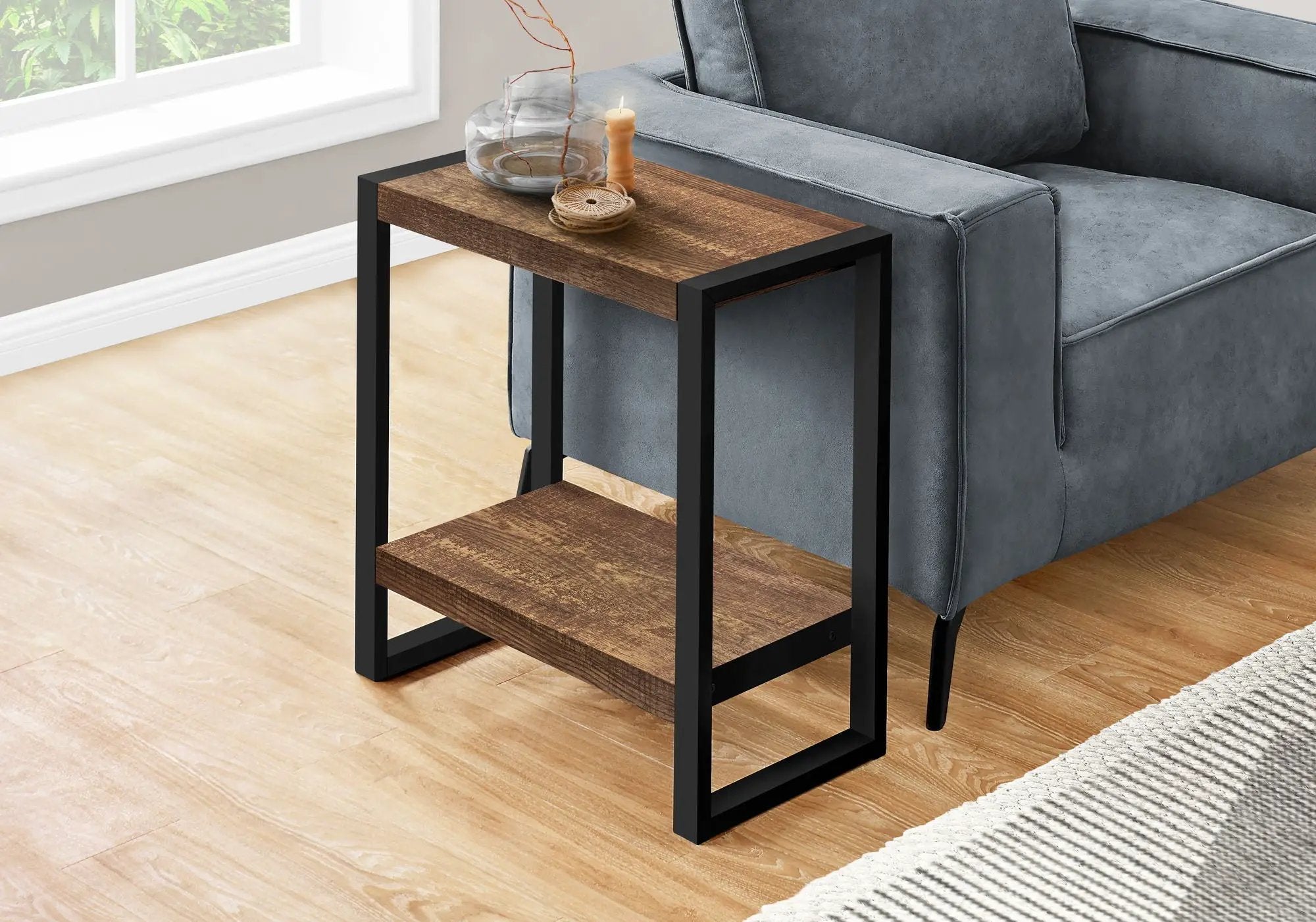 Accent Table, Side Industrial Flexible Placement by HouseOfZazla