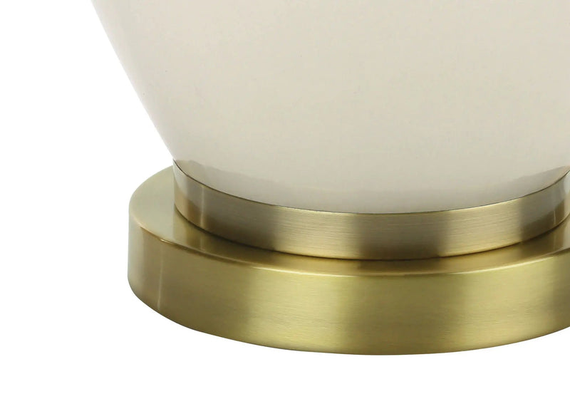 Transitional Lighting, Table Lamp - Cream by Unique Piece Furniture