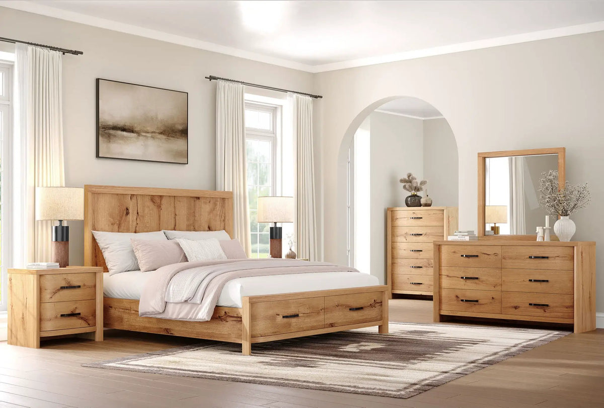 Laramie - Complete Panel Storage Bed, photo 4 of 7
