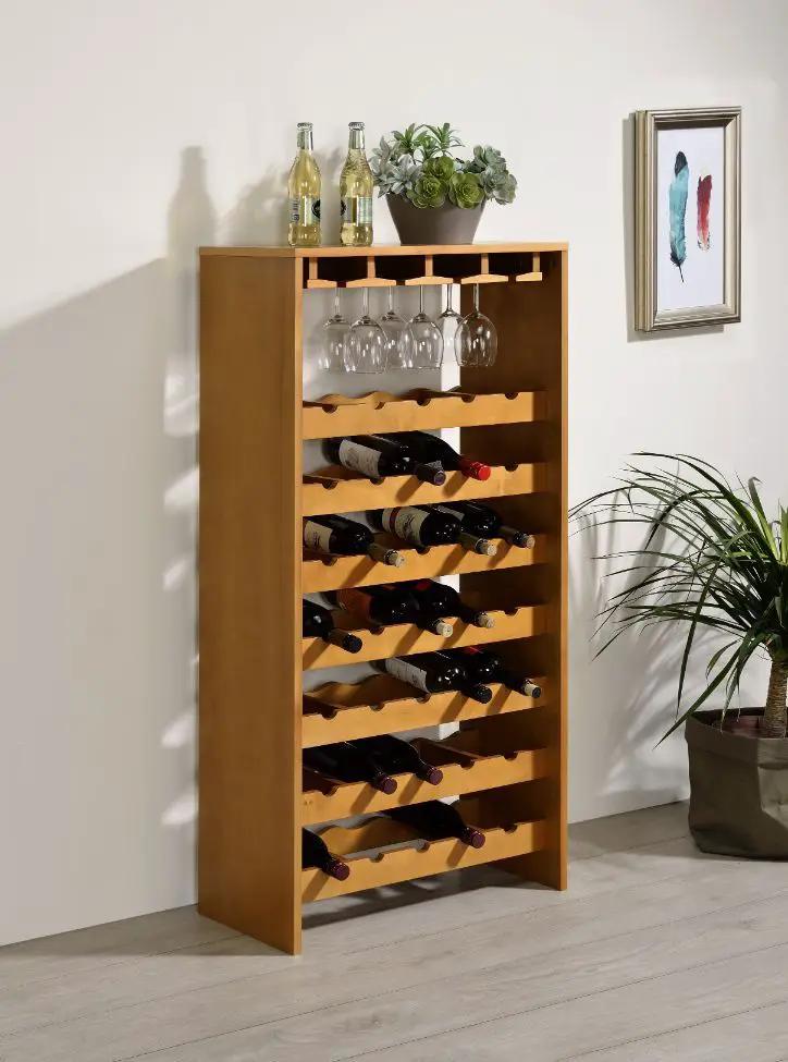 Hanzi - Wine Rack - Oak by Unique Piece Furniture