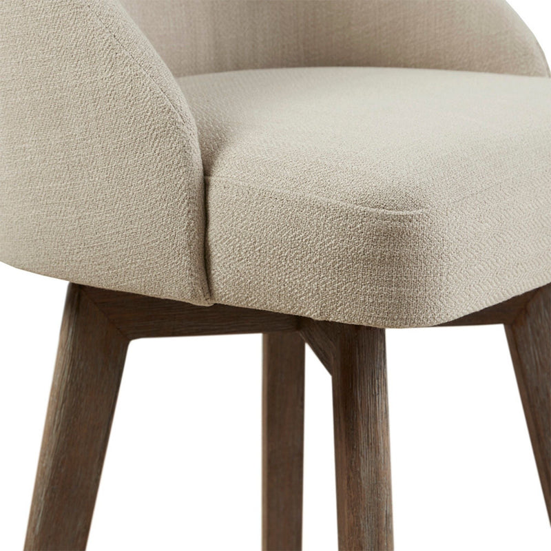 Bar Stool With Swivel Seat with 360-Degree Rotation - Sand, photo 3 of 8