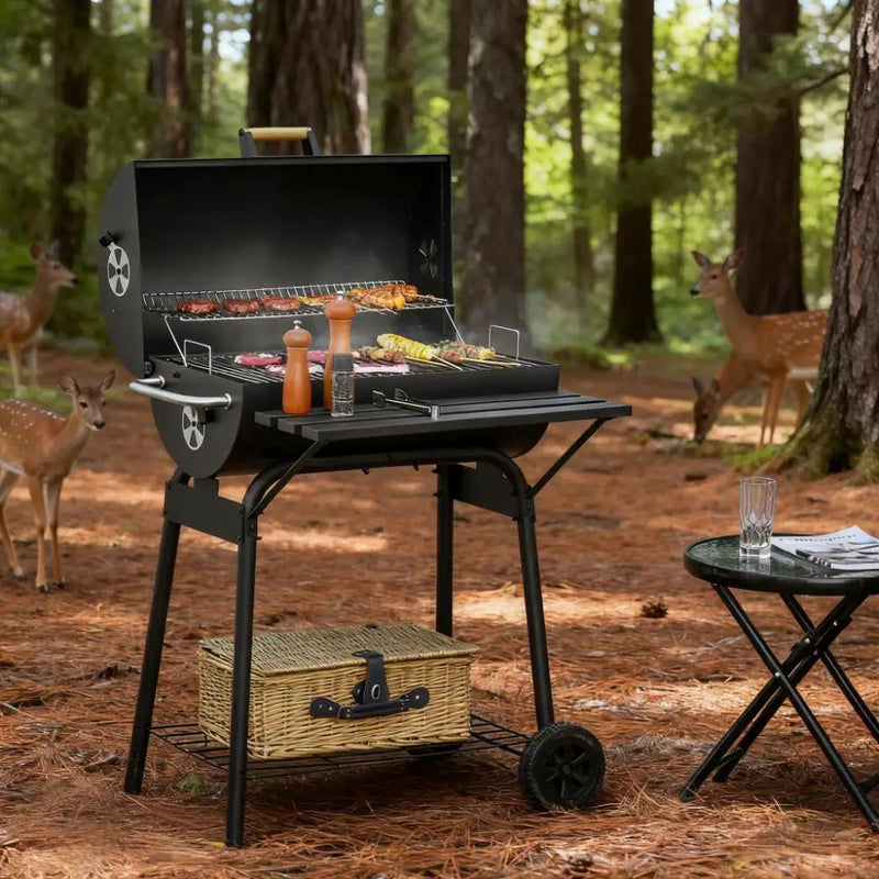 30" Portable Charcoal BBQ Grill by HouseOfZazla