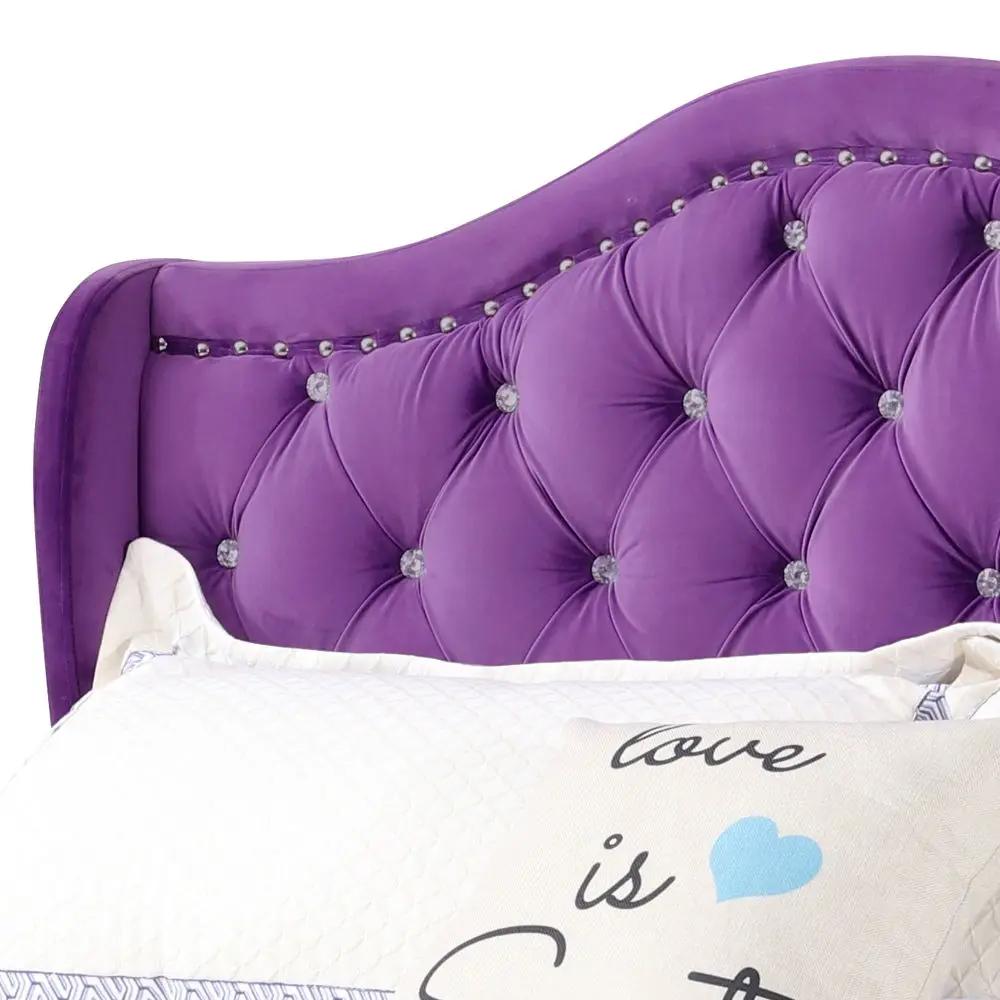 Upholstered Bed Transitional by HouseOfZazla