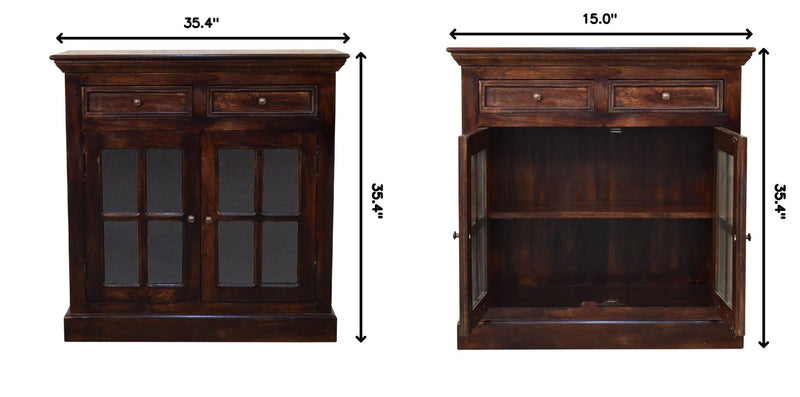 Cabinet With Glazed Doors by HouseOfZazla