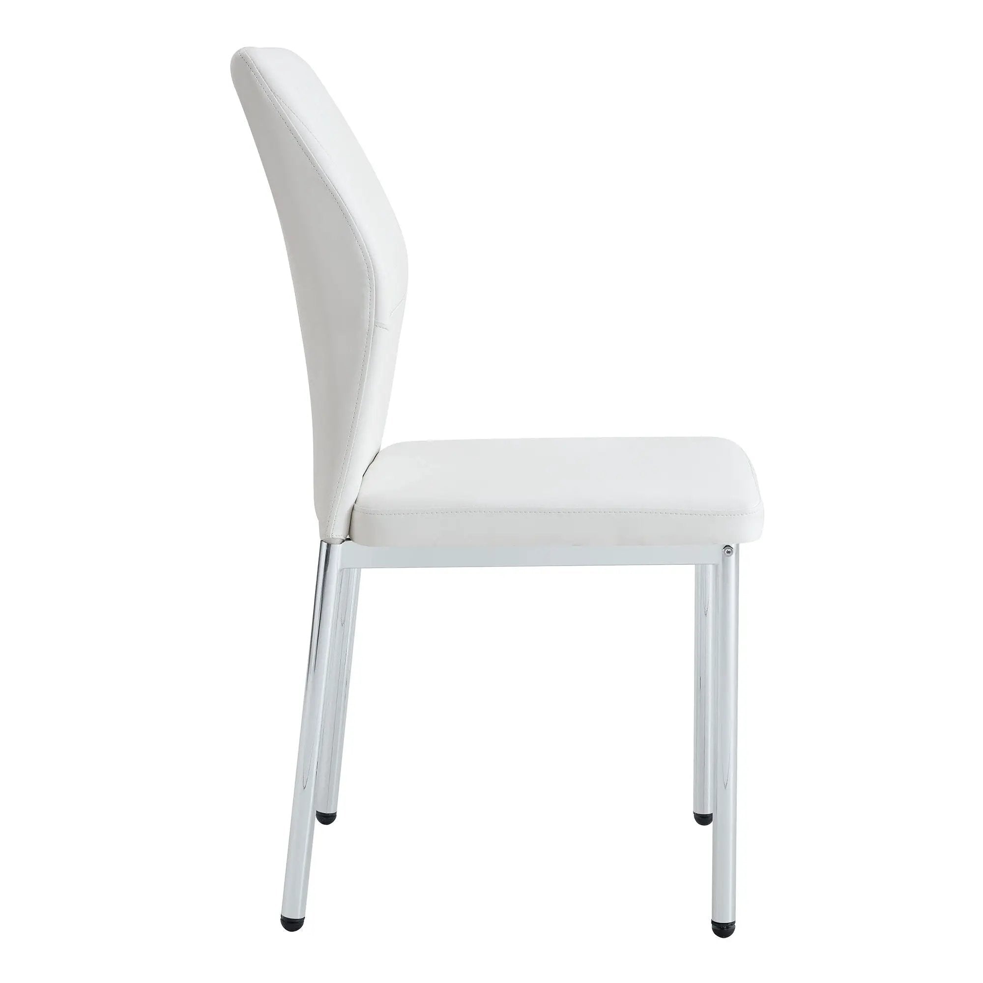 Luxury Simple High Resilience Dining Chair With Metal Legs by HouseOfZazla