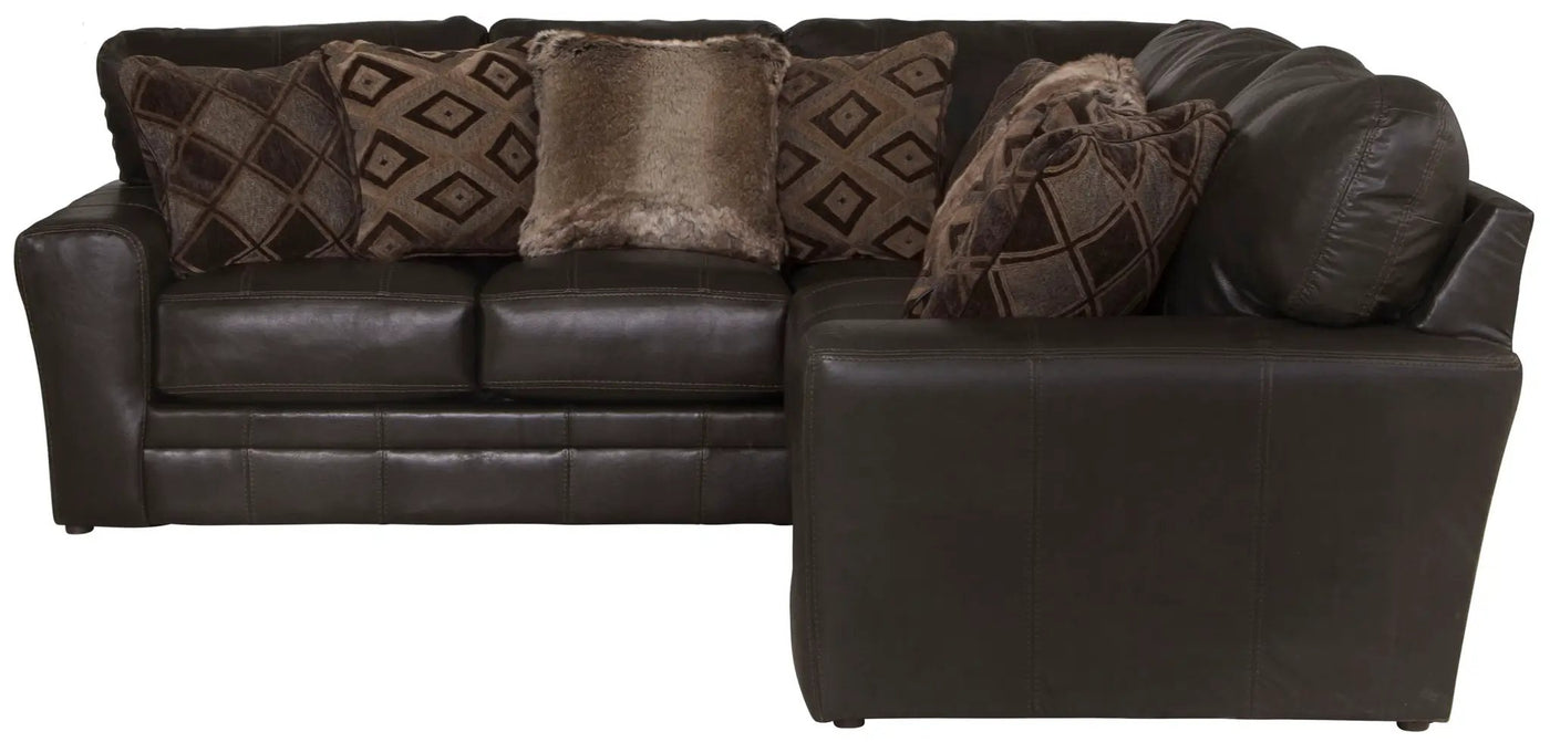 Denali - Italian Leather Match Sectional by Unique Piece Furniture