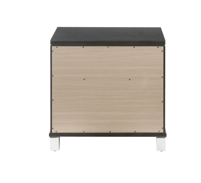 Sawyer - Metallic Nightstand - Gray by Unique Piece Furniture