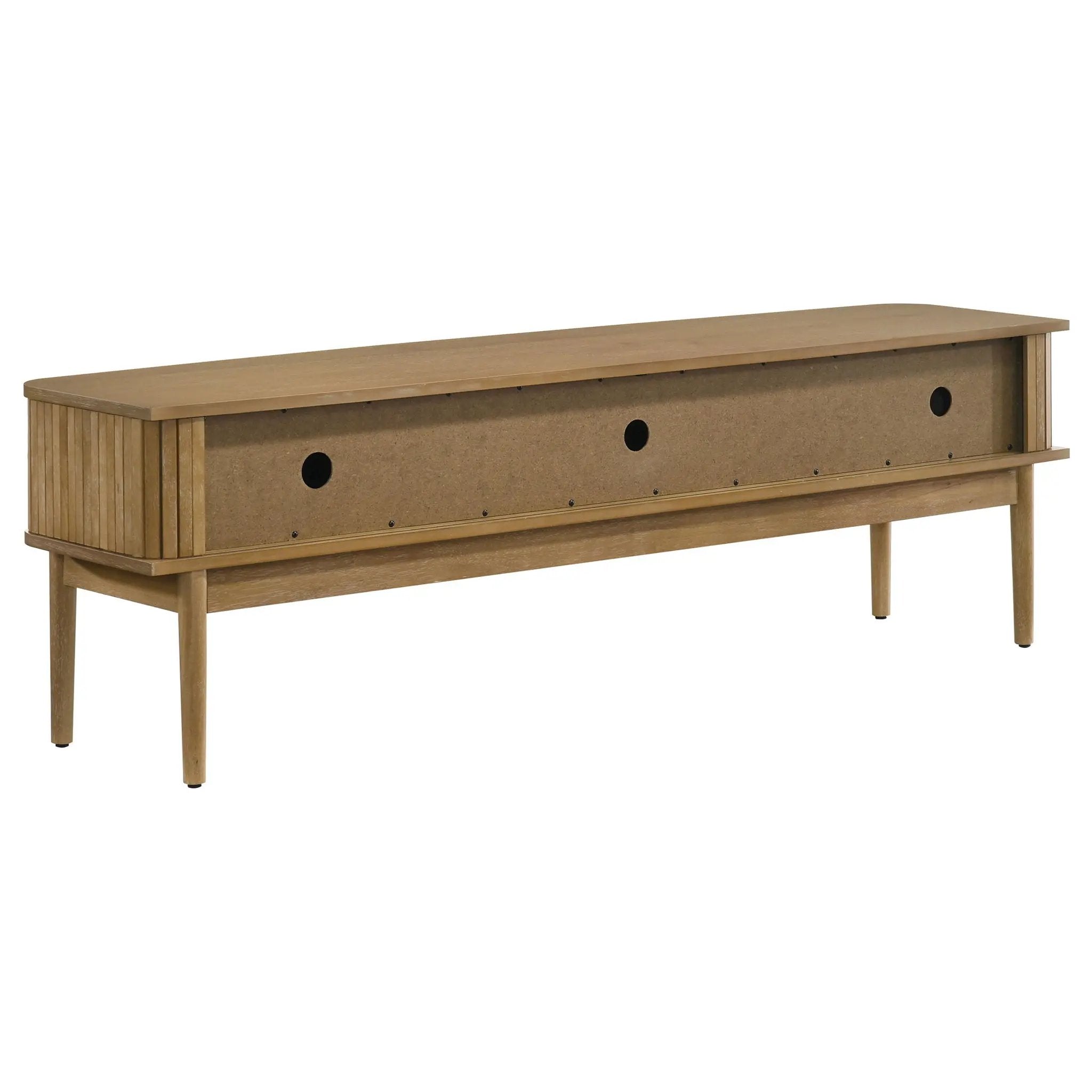 Croyden 71-inch TV Stand Media Console Weathered Natural by Unique Piece Furniture