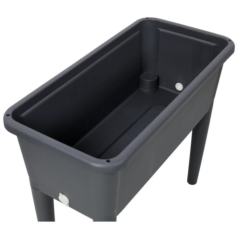 Raised Garden Bed with Ventilated Transparent Greenhouse Lid by HouseOfZazla