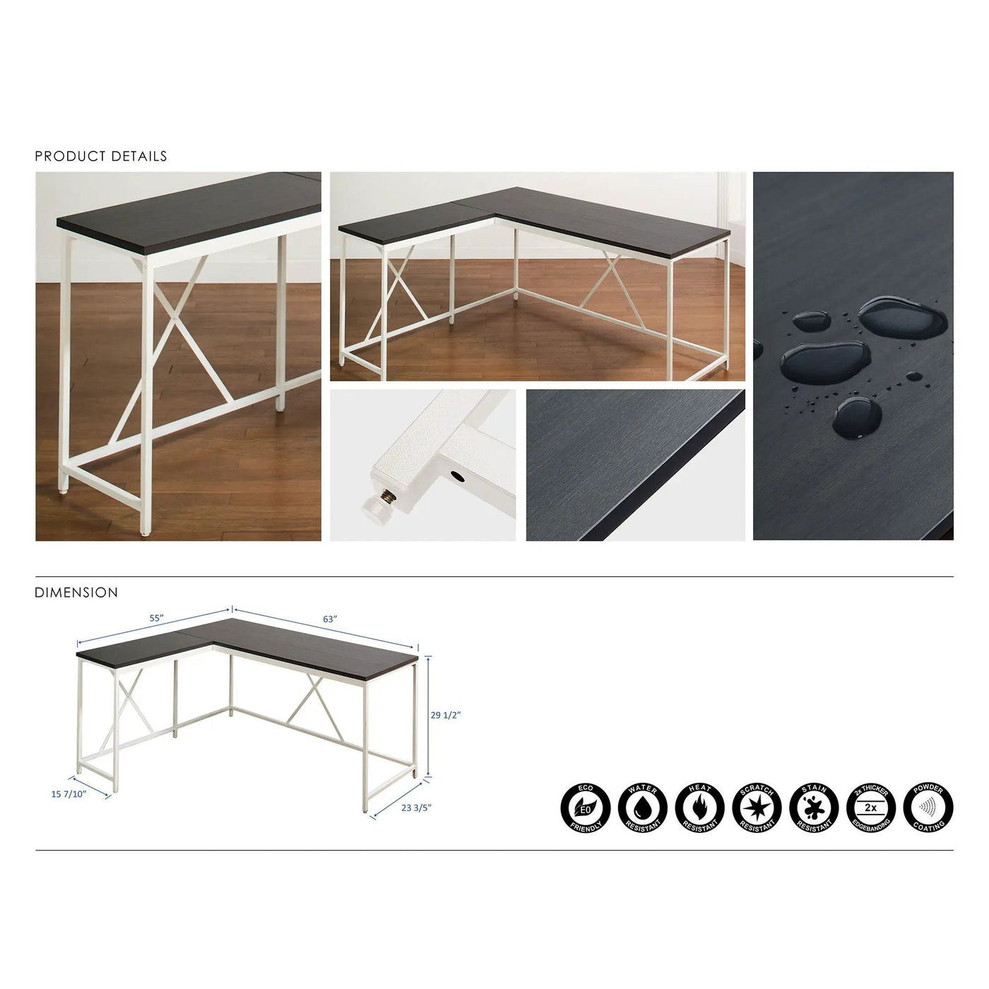 Olympus - Corner Desk by HouseOfZazla