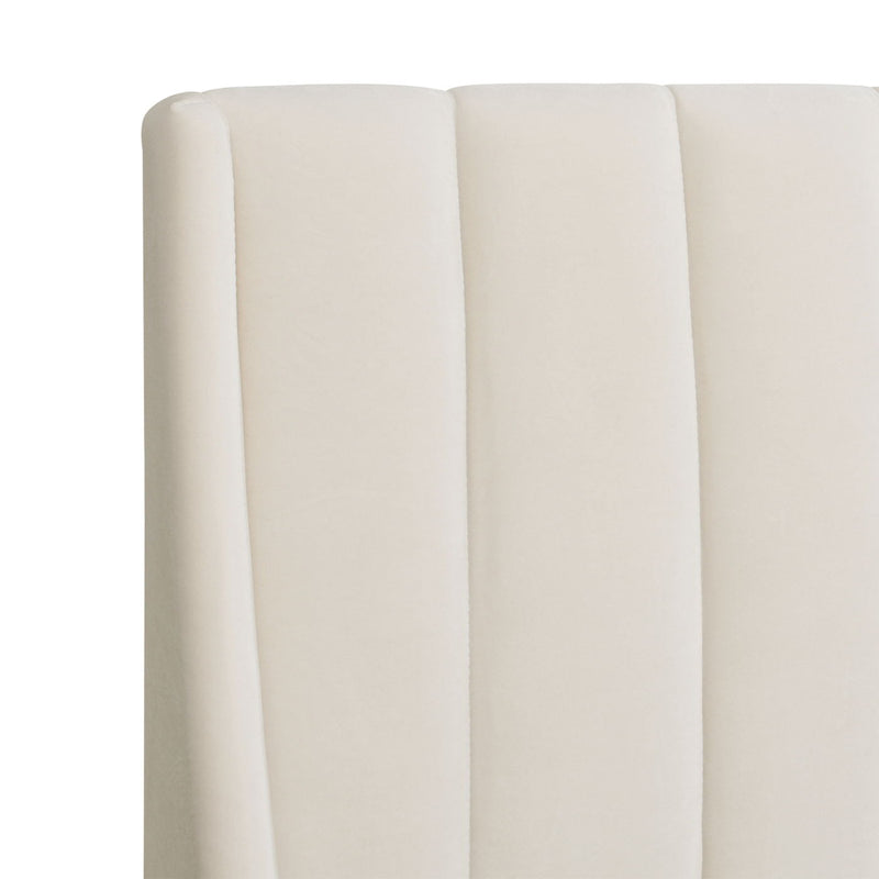 Aspen - Vertical Tufted Modern Headboard Platform Bed Set by HouseOfZazla