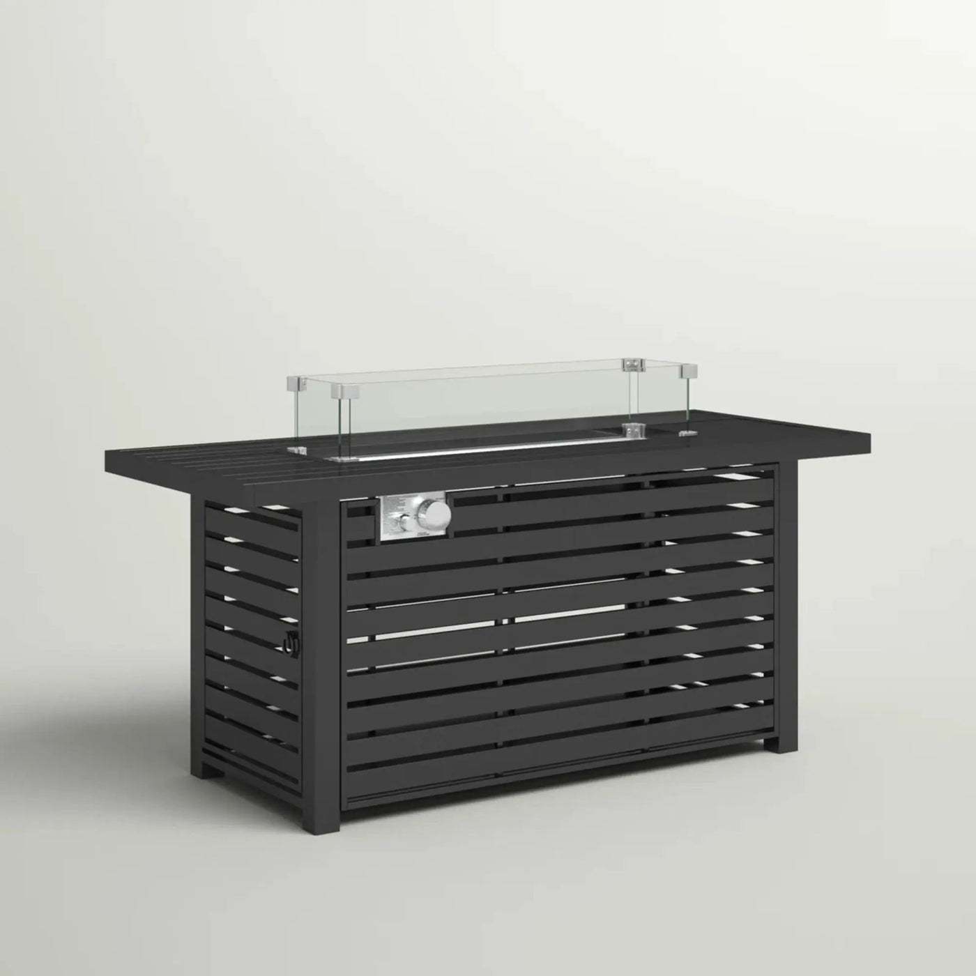 Propane Outdoor Fire Pit Table With Lid Versatile Fuel Options by HouseOfZazla