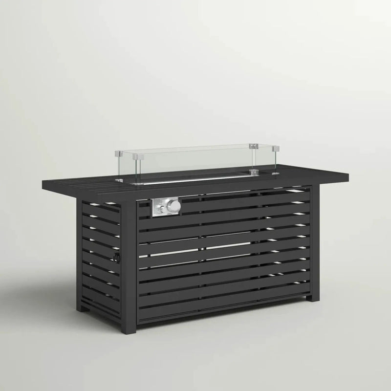 Propane Outdoor Fire Pit Table With Lid Versatile Fuel Options by Unique Piece Furniture