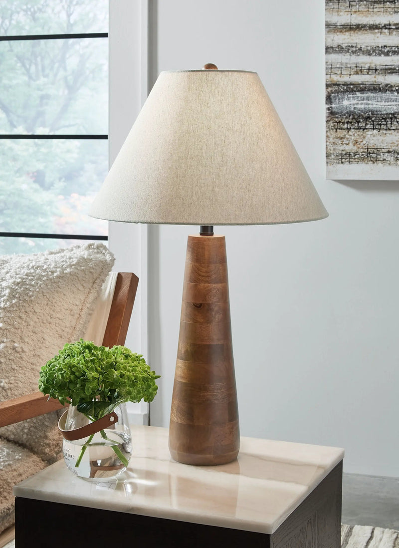 Danset - Wood Lamp by Unique Piece Furniture