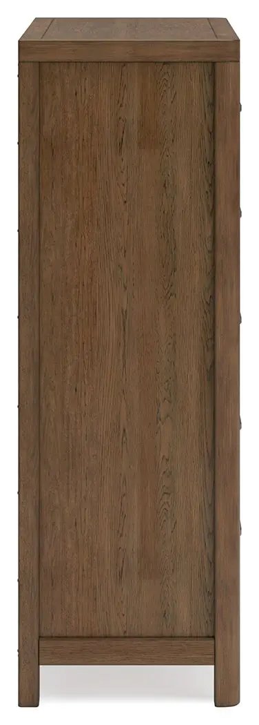 Cabalynn - Five Drawer Chest - Light Brown by Unique Piece Furniture