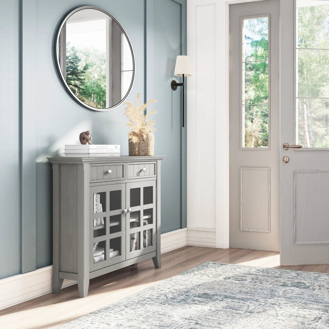 Acadian - Handcrafted Entryway Storage Cabinet by HouseOfZazla