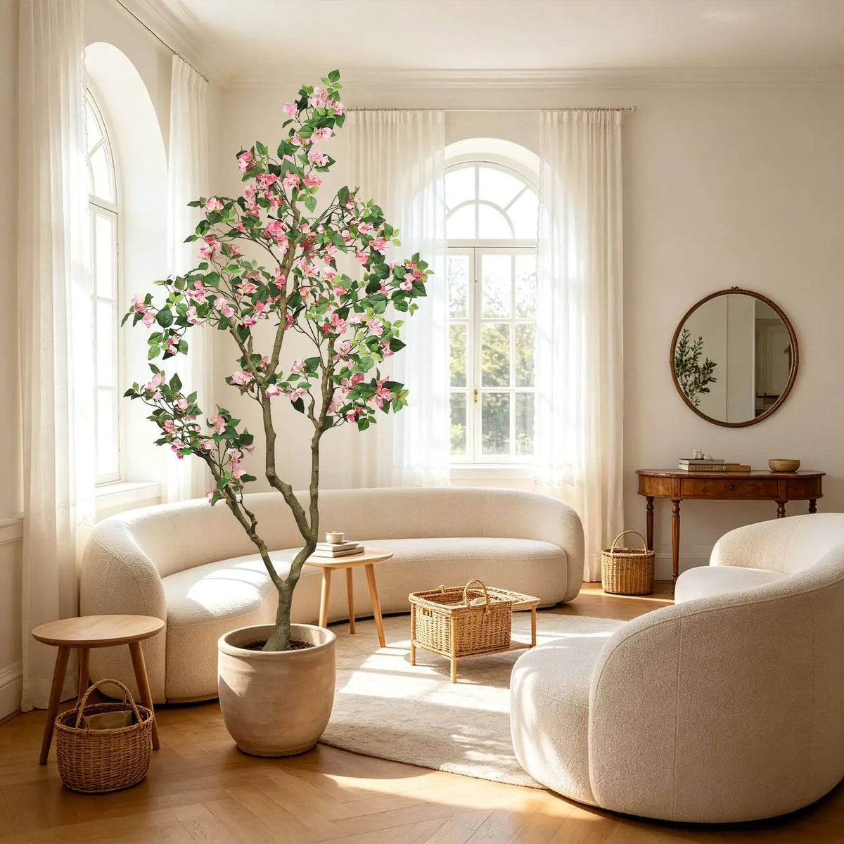 7FT Artificial Bougainvillea Tree with Realistic by HouseOfZazla