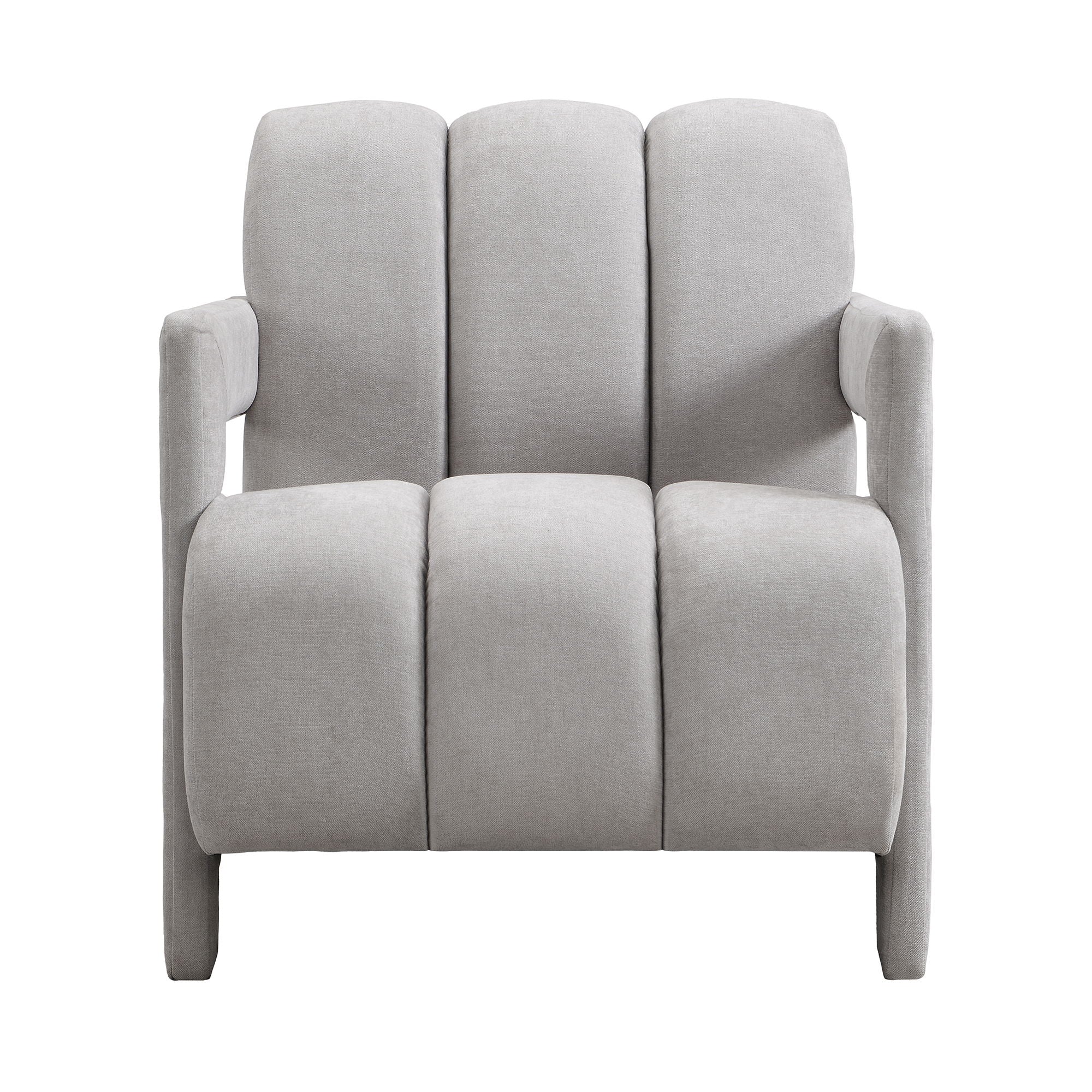 Modern Minimalist Leisure Armchair With L Shaped Armrests by HouseOfZazla